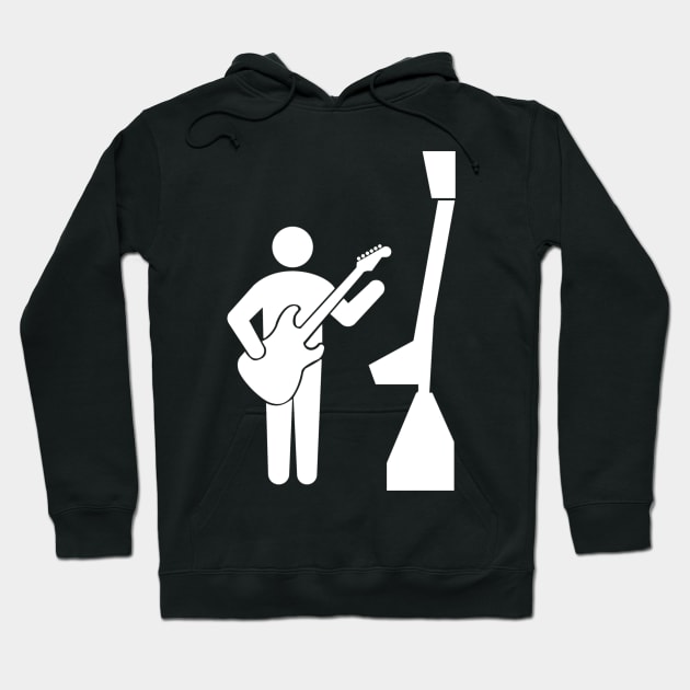 GuitarFreaks Hoodie by MusicGameShirts